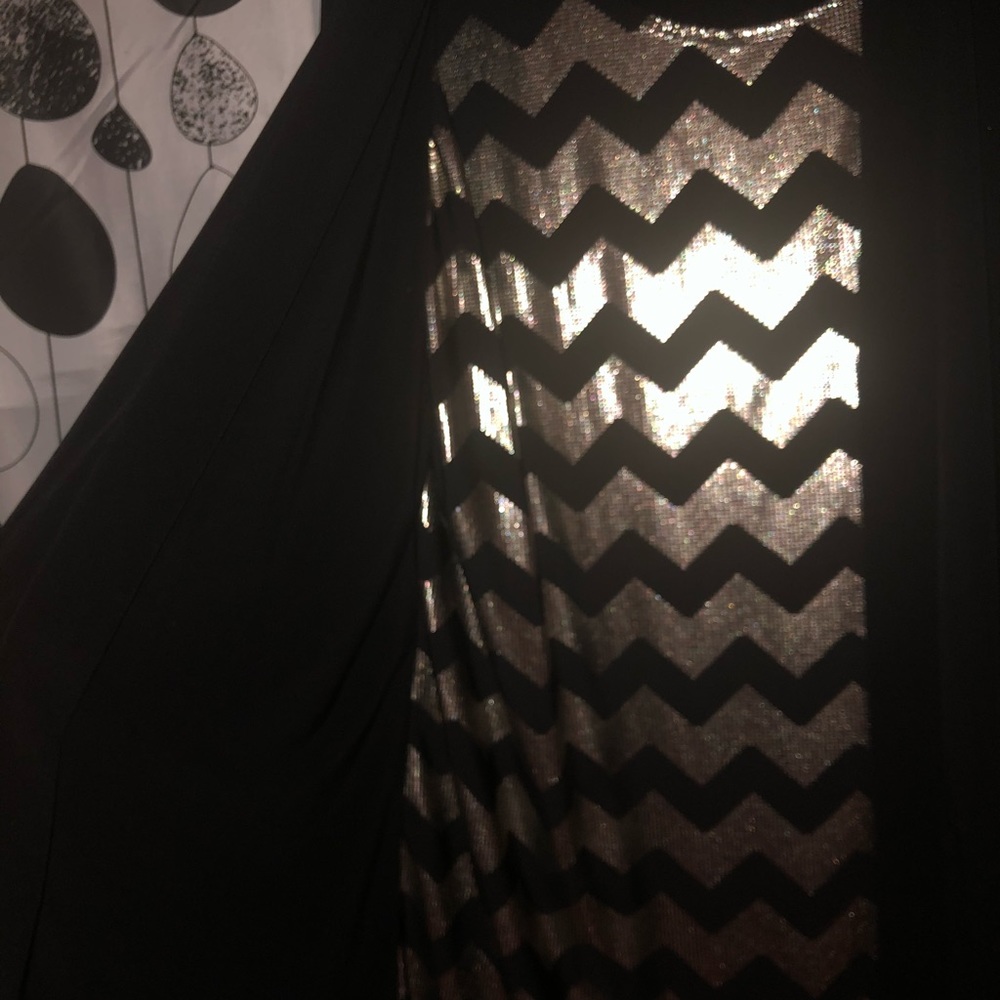 Knee length dress with built in duster